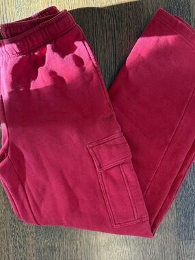 TNA Mega Red Cargo Sweatpants